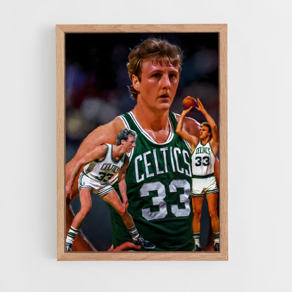 Poster Légende des Celtics – affiche Basketball (vue 4)