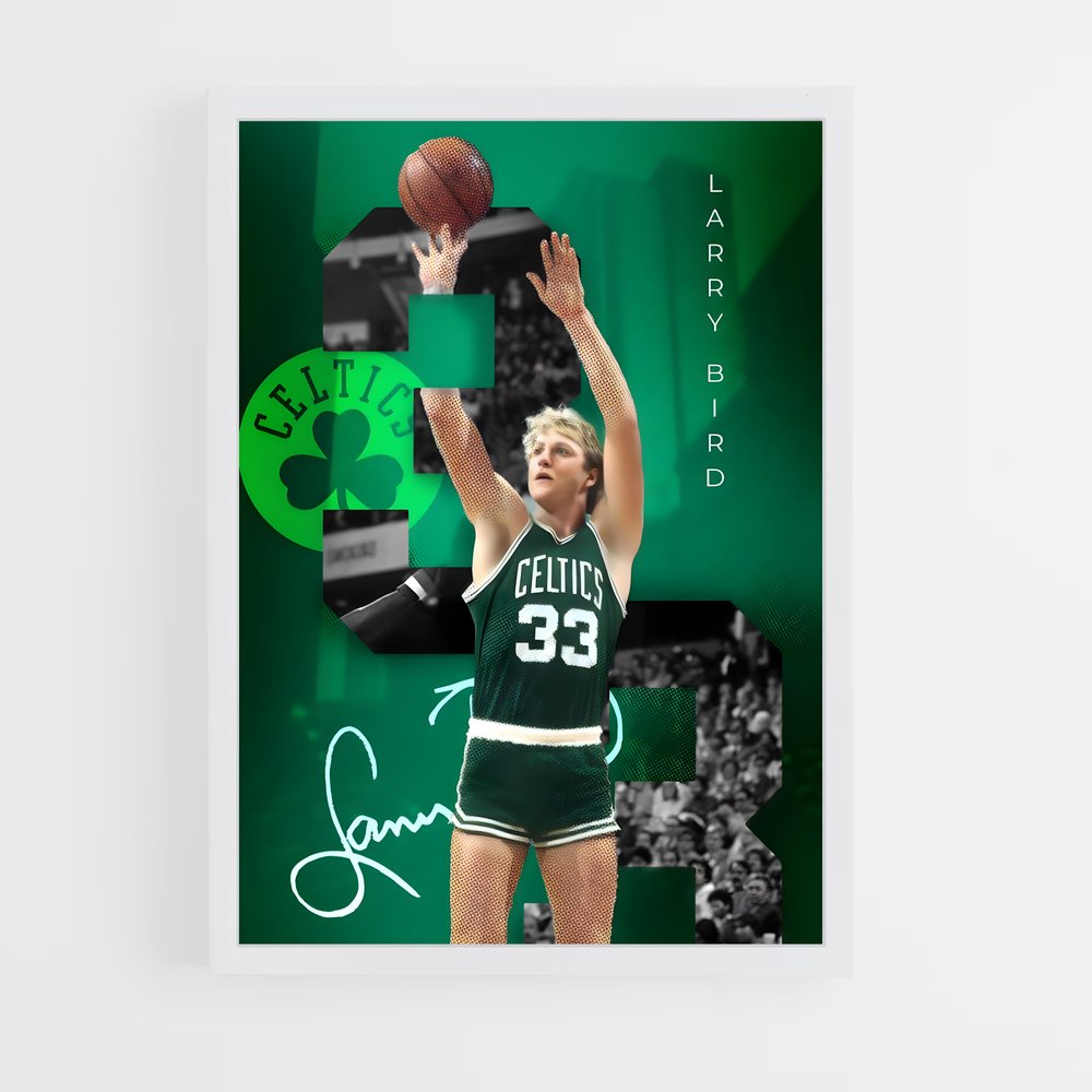 Poster Legend of the Celtics – affiche Basketball (vue 3)