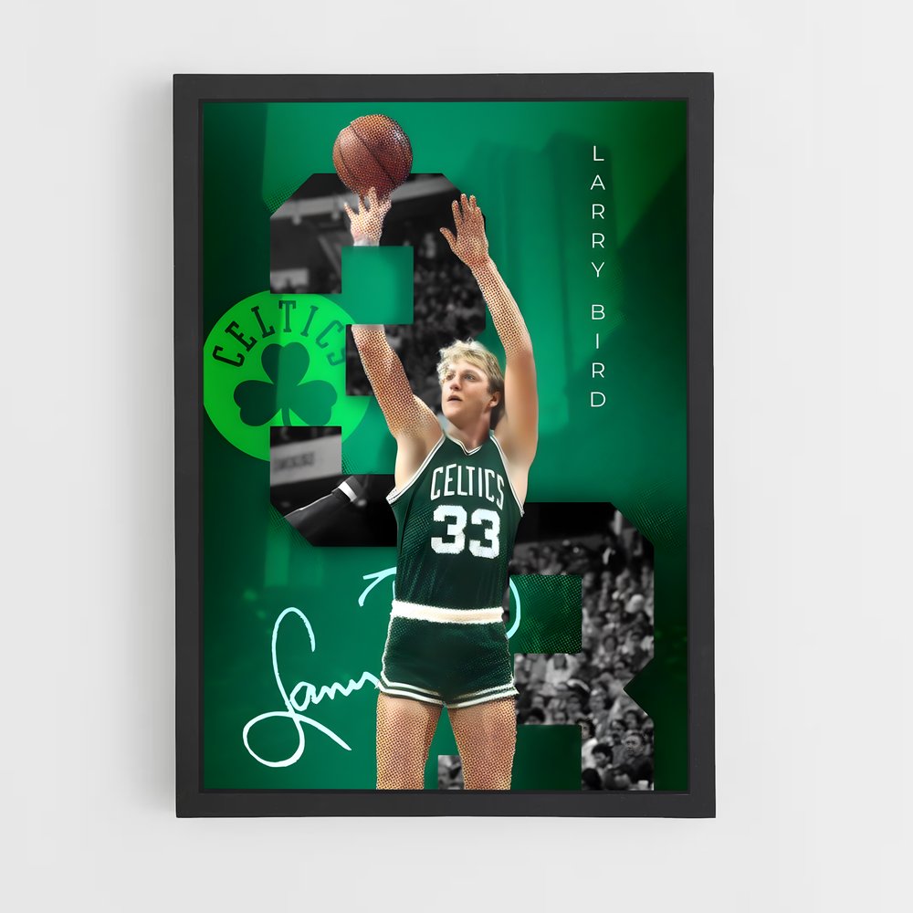 Poster Legend of the Celtics – affiche Basketball (vue 2)