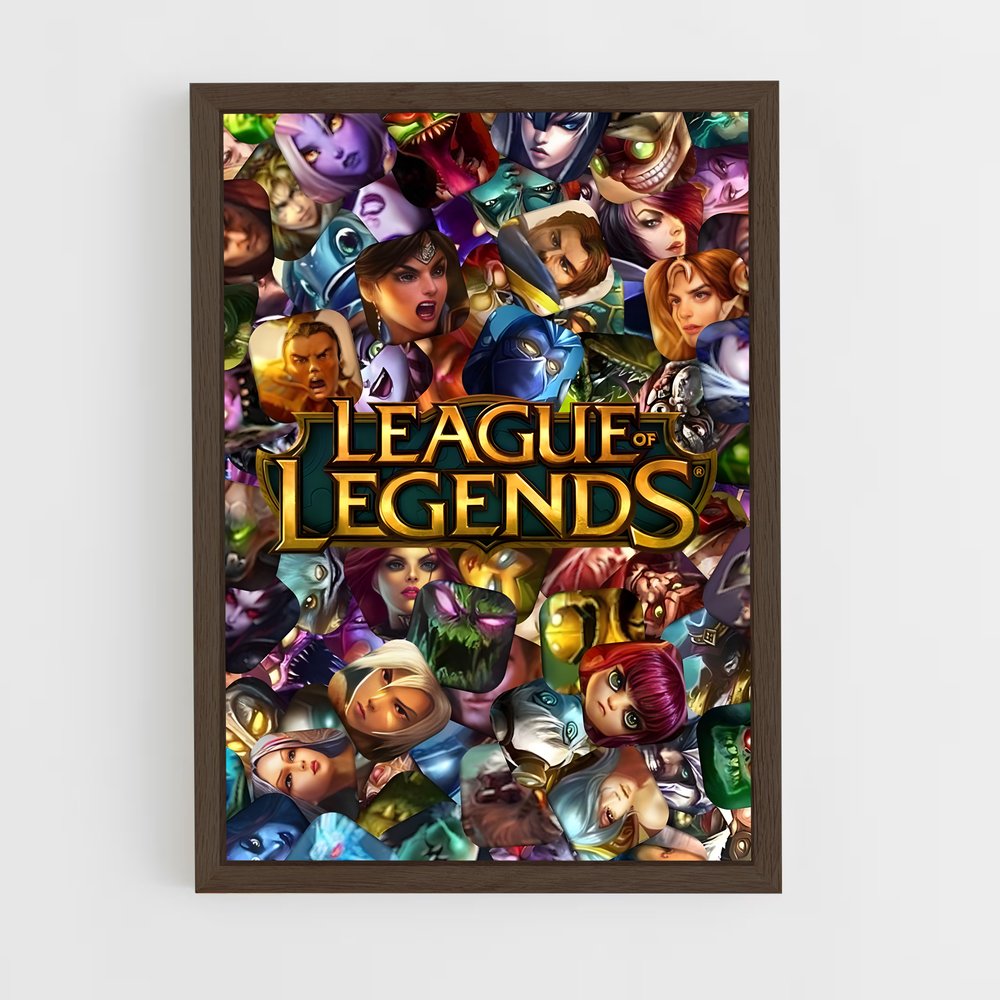 Poster LOL – affiche League Of Legends (vue 5)