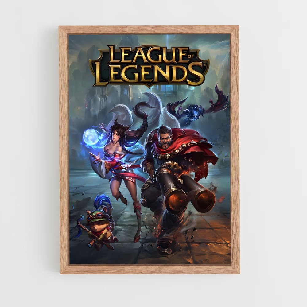 Poster League – affiche League Of Legends (vue 4)