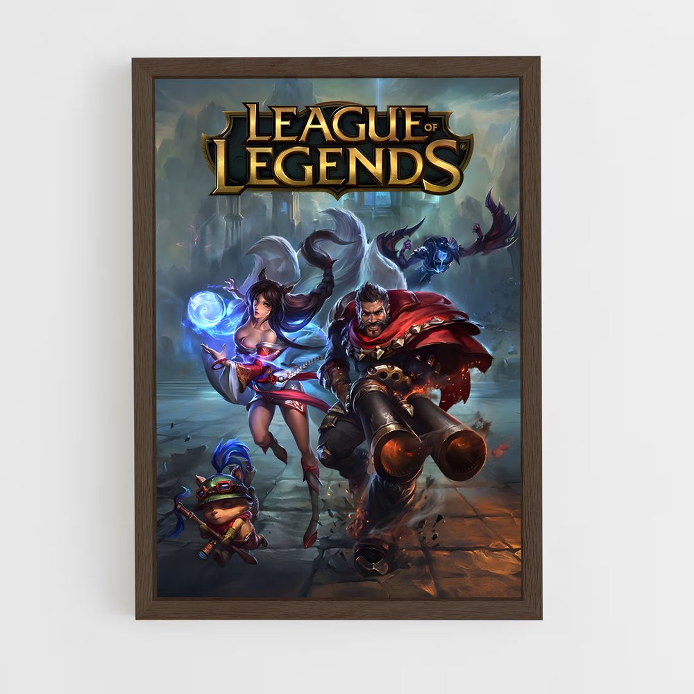 Poster League – affiche League Of Legends (vue 5)