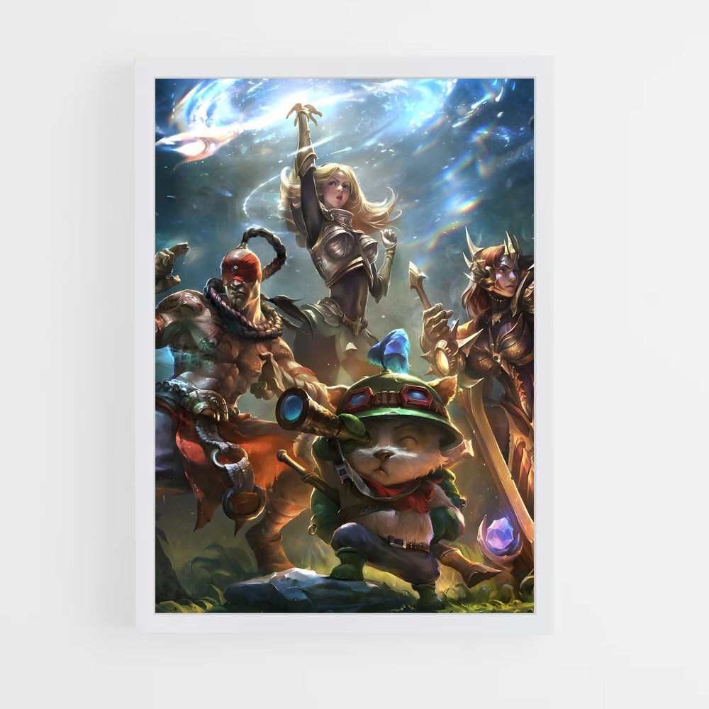 Poster Mid League of Legends (vue 3)