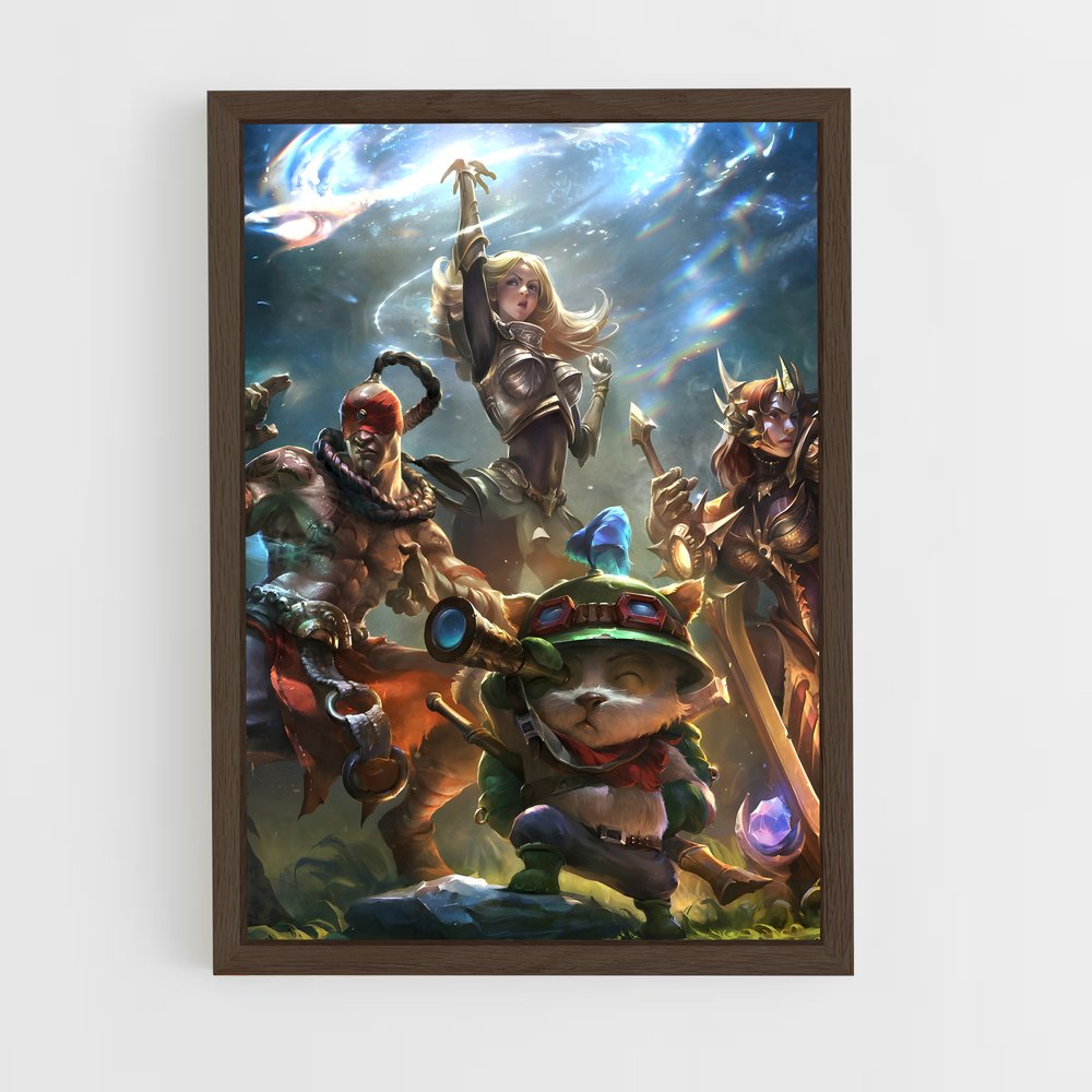 Poster Mid League of Legends (vue 5)