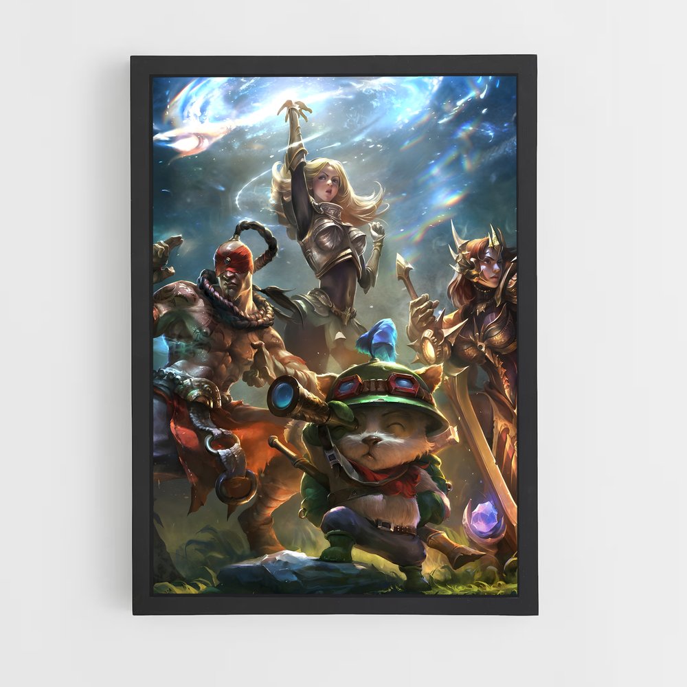 Poster Mid League of Legends (vue 2)