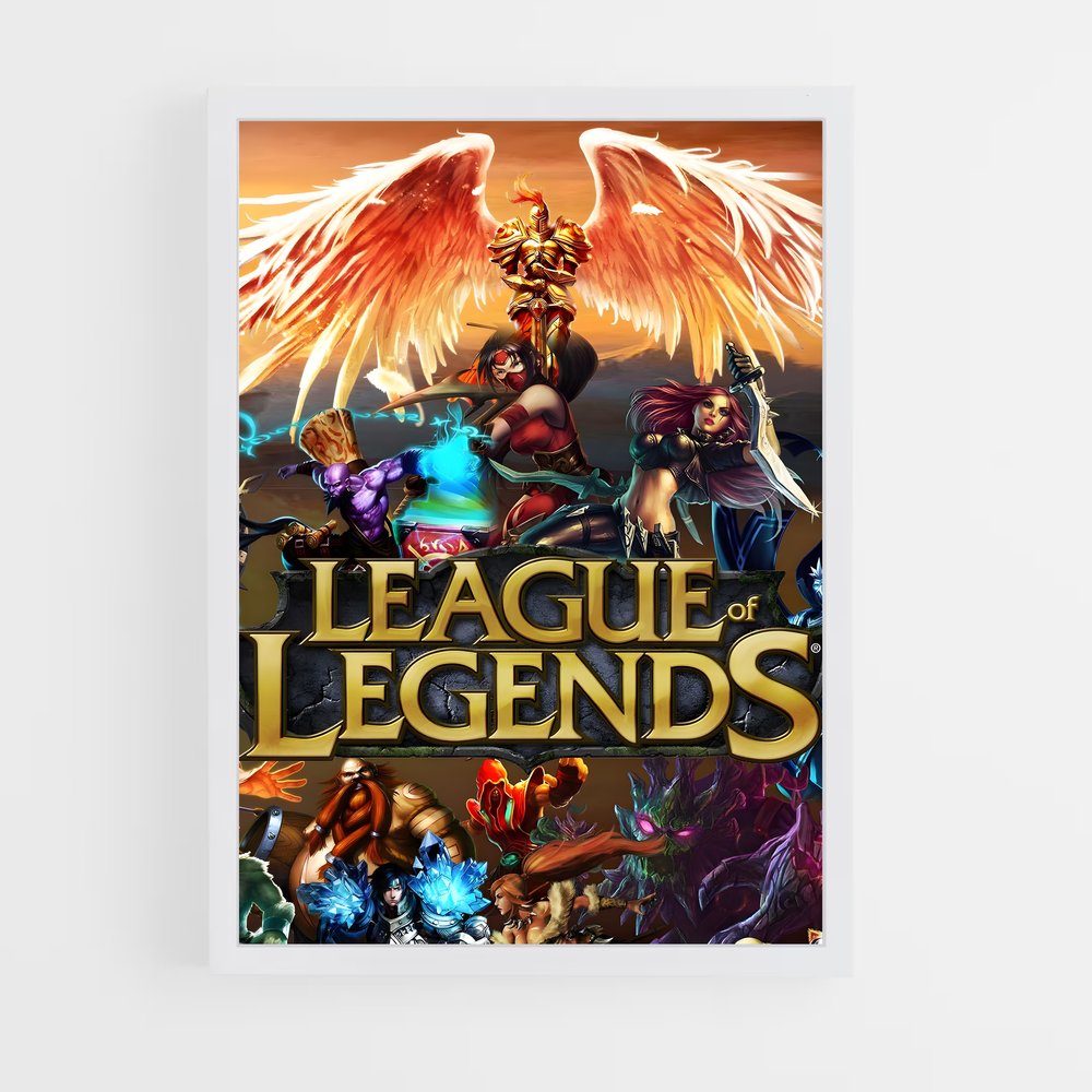 Poster Skin League of Legends (vue 3)