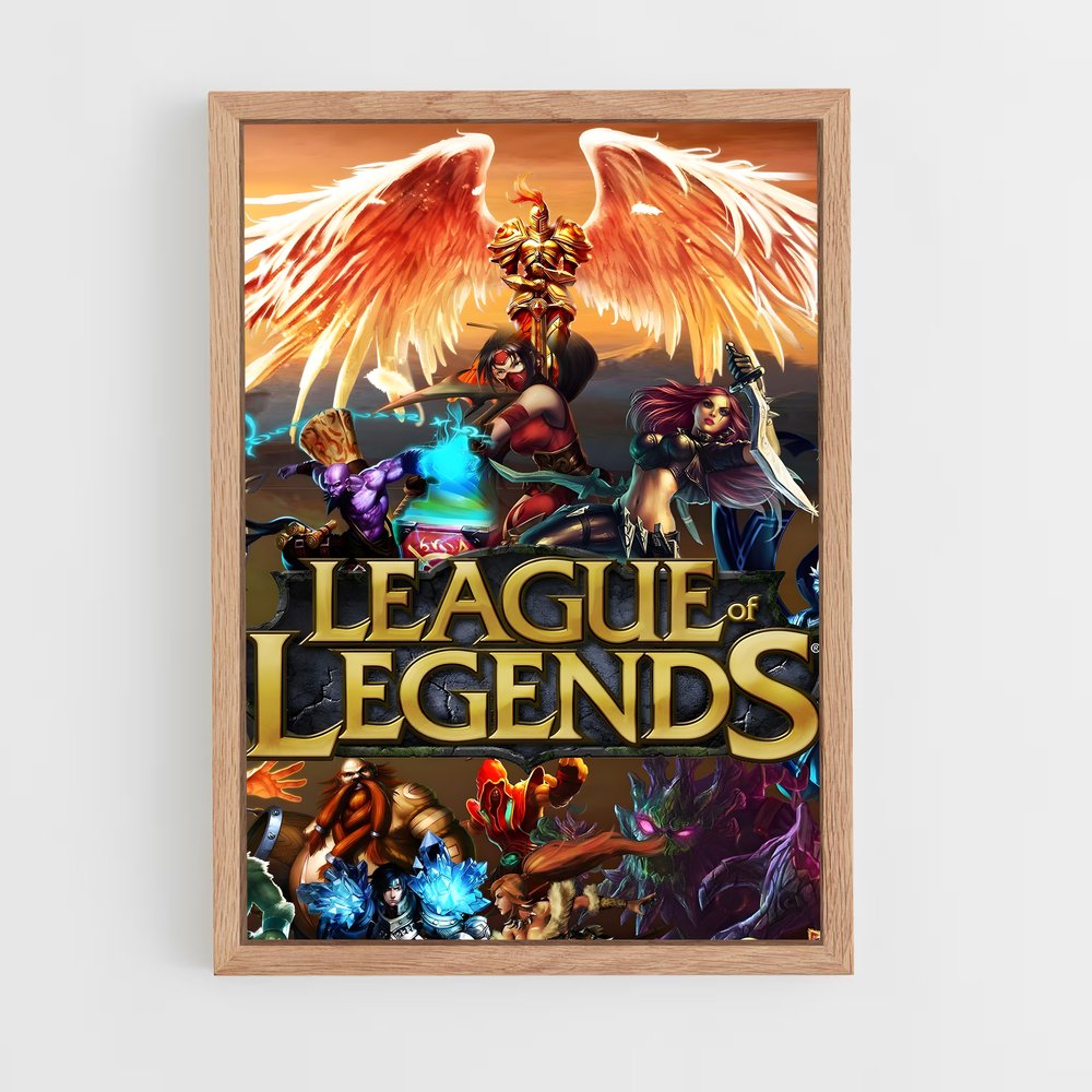 Poster Skin League of Legends (vue 4)