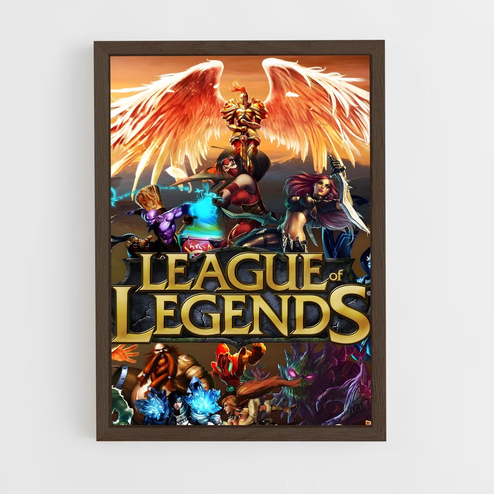 Poster Skin League of Legends (vue 5)