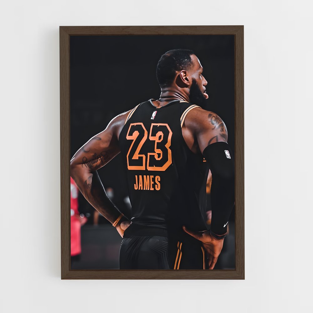 Poster James – affiche Basketball (vue 5)