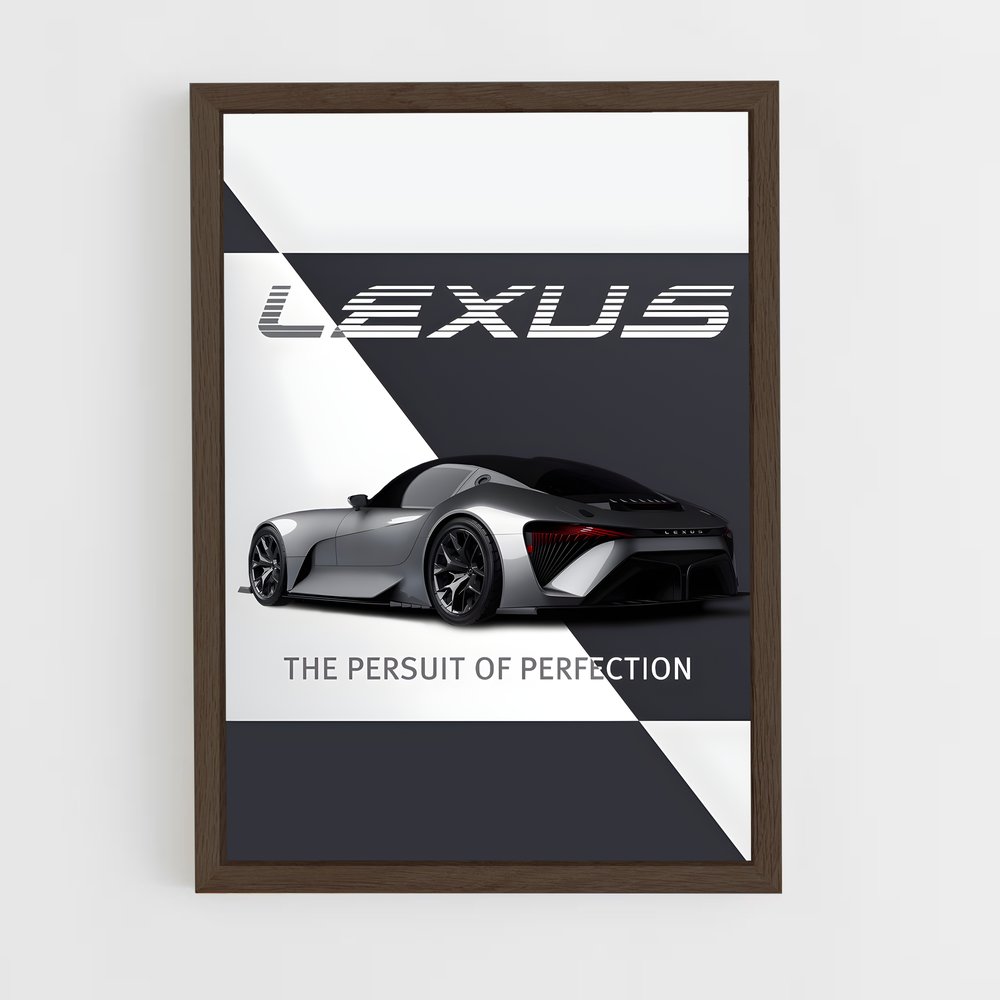 Poster Vision de Perfection – affiche Lexus (vue 5)