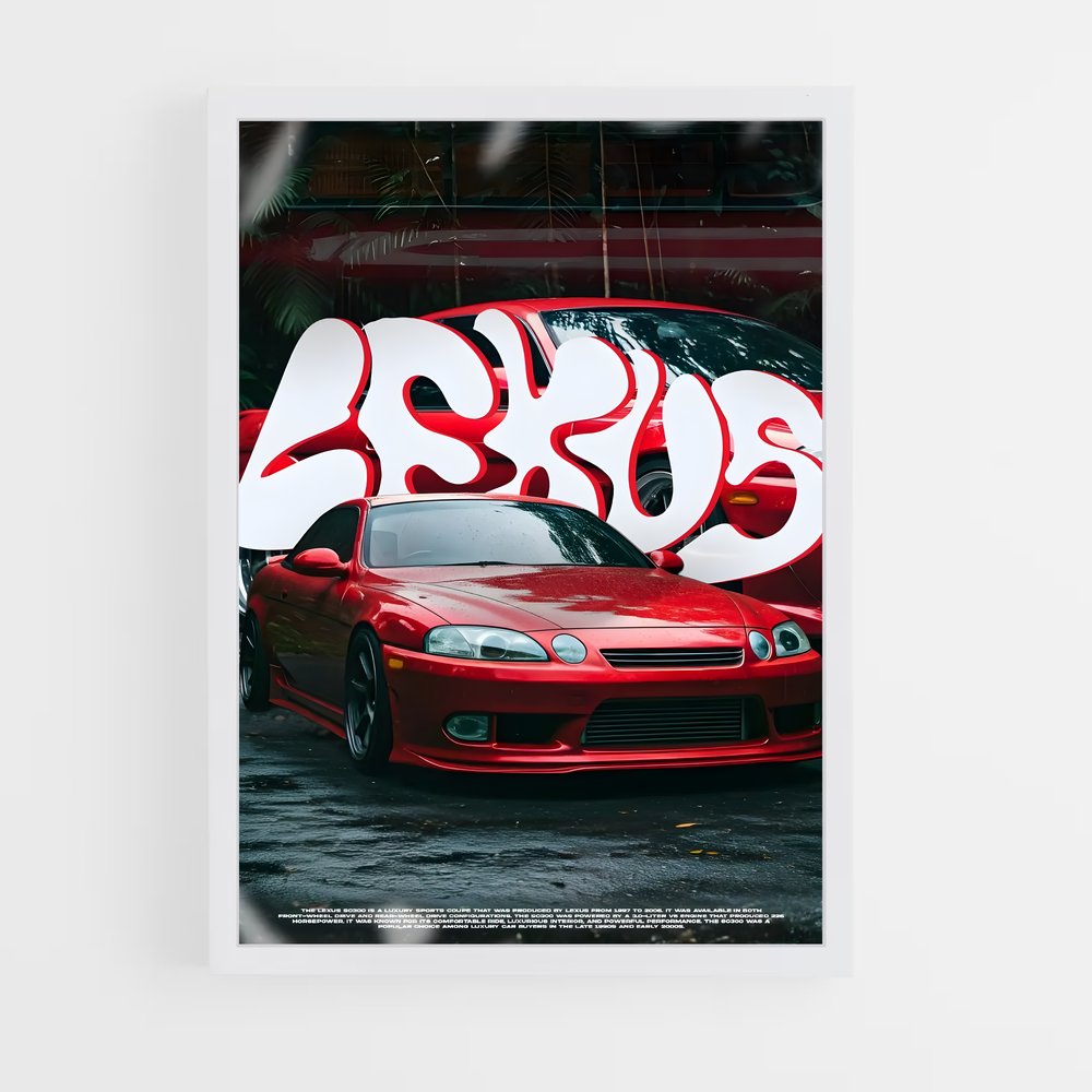 Poster Urban Lexus (vue 3)