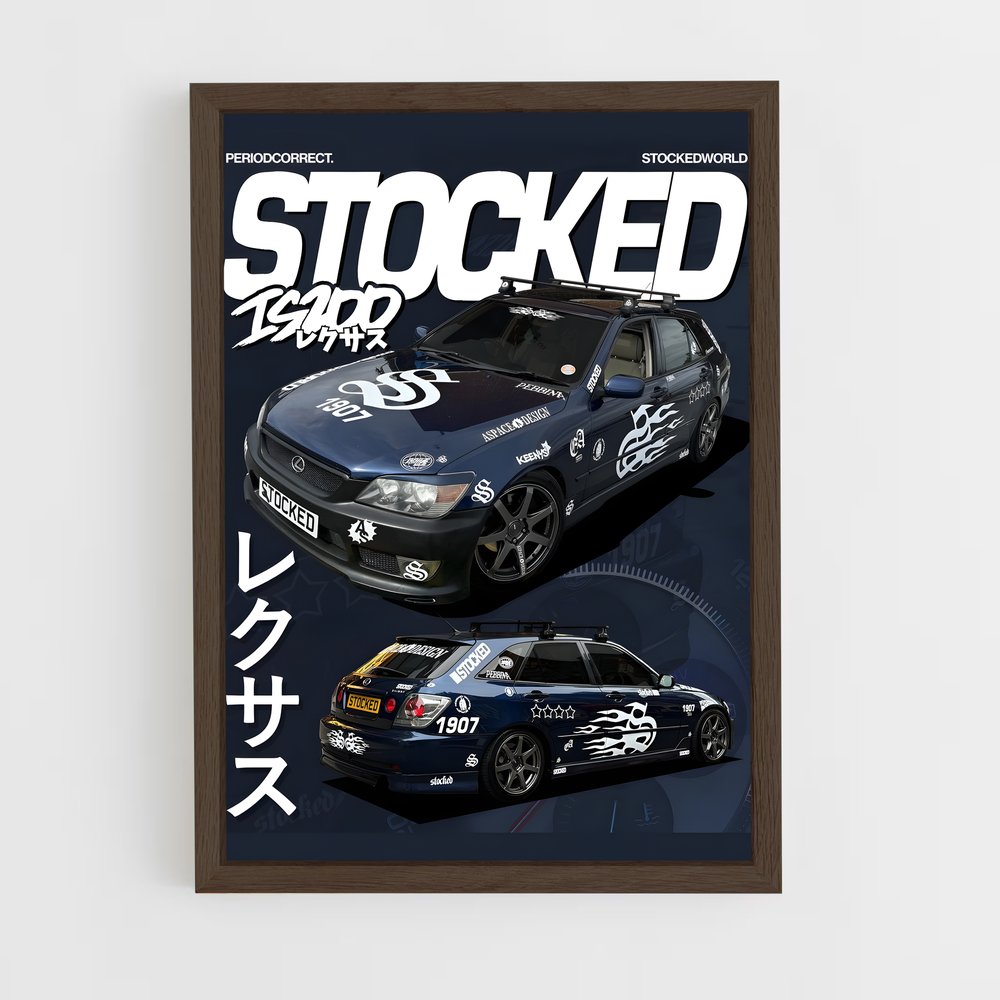 Poster Vitesse Lexus (vue 5)