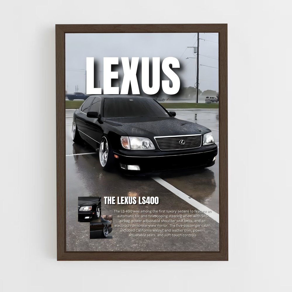 Poster Élégance Lexus (vue 5)