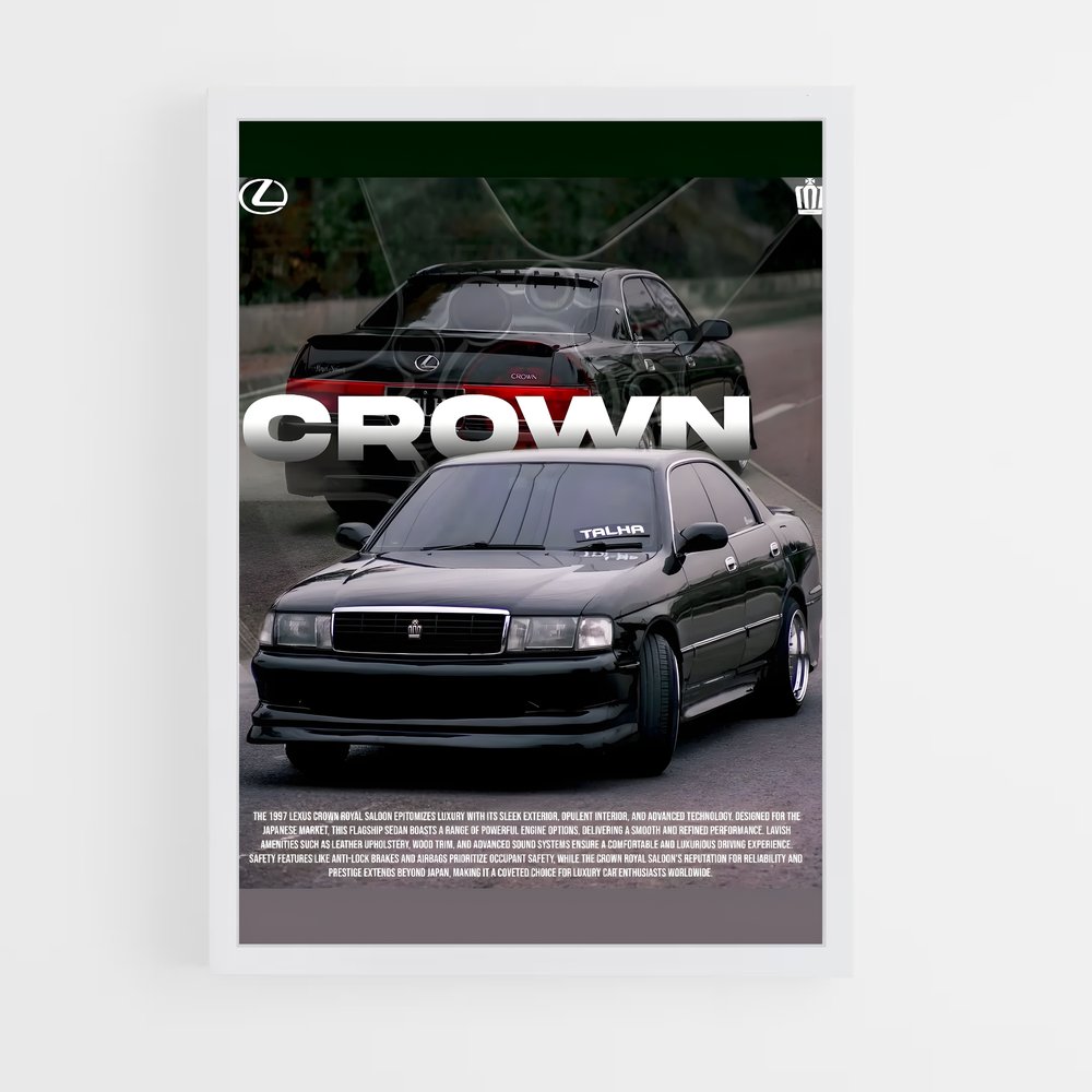 Poster Couronne Routière – affiche Lexus (vue 3)