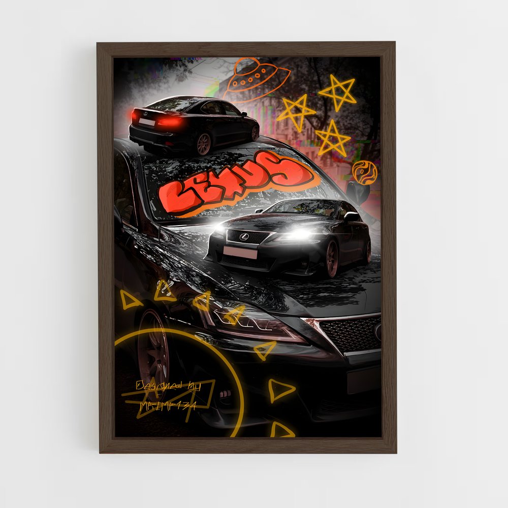 Poster Cosmic Ride – affiche Lexus (vue 5)