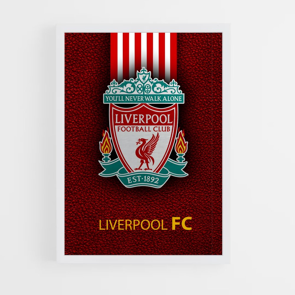 Poster Liverpool Football Club (vue 3)