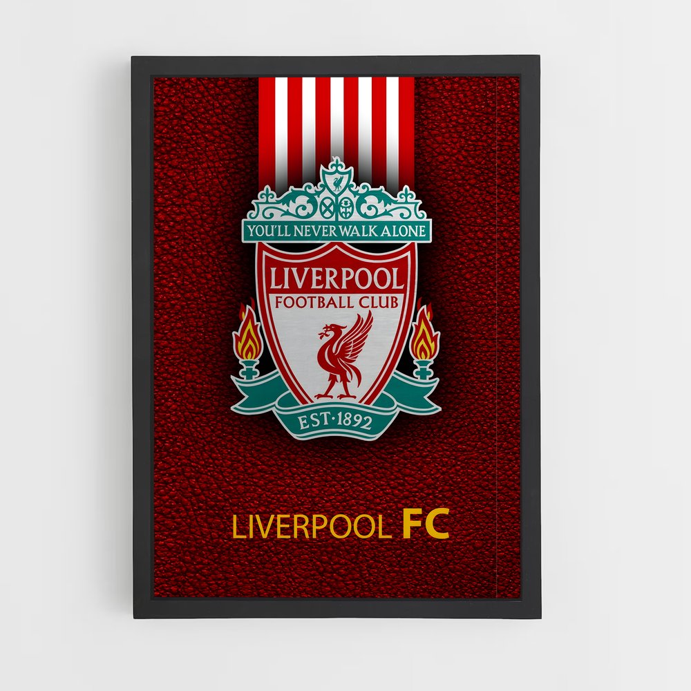 Poster Liverpool Football Club (vue 2)