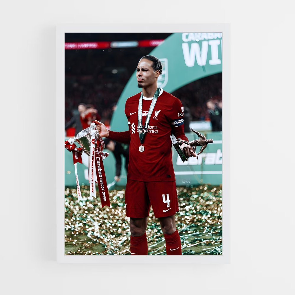 Poster Liverpool FC Victoire – affiche Football (vue 3)