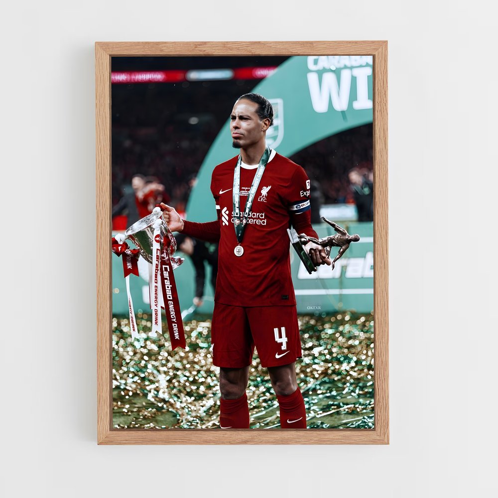 Poster Liverpool FC Victoire – affiche Football (vue 4)