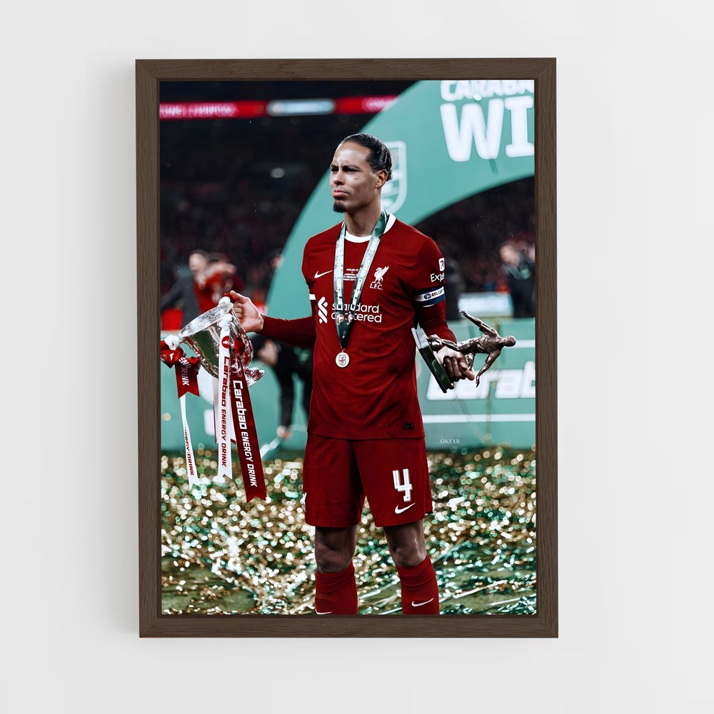 Poster Liverpool FC Victoire – affiche Football (vue 5)