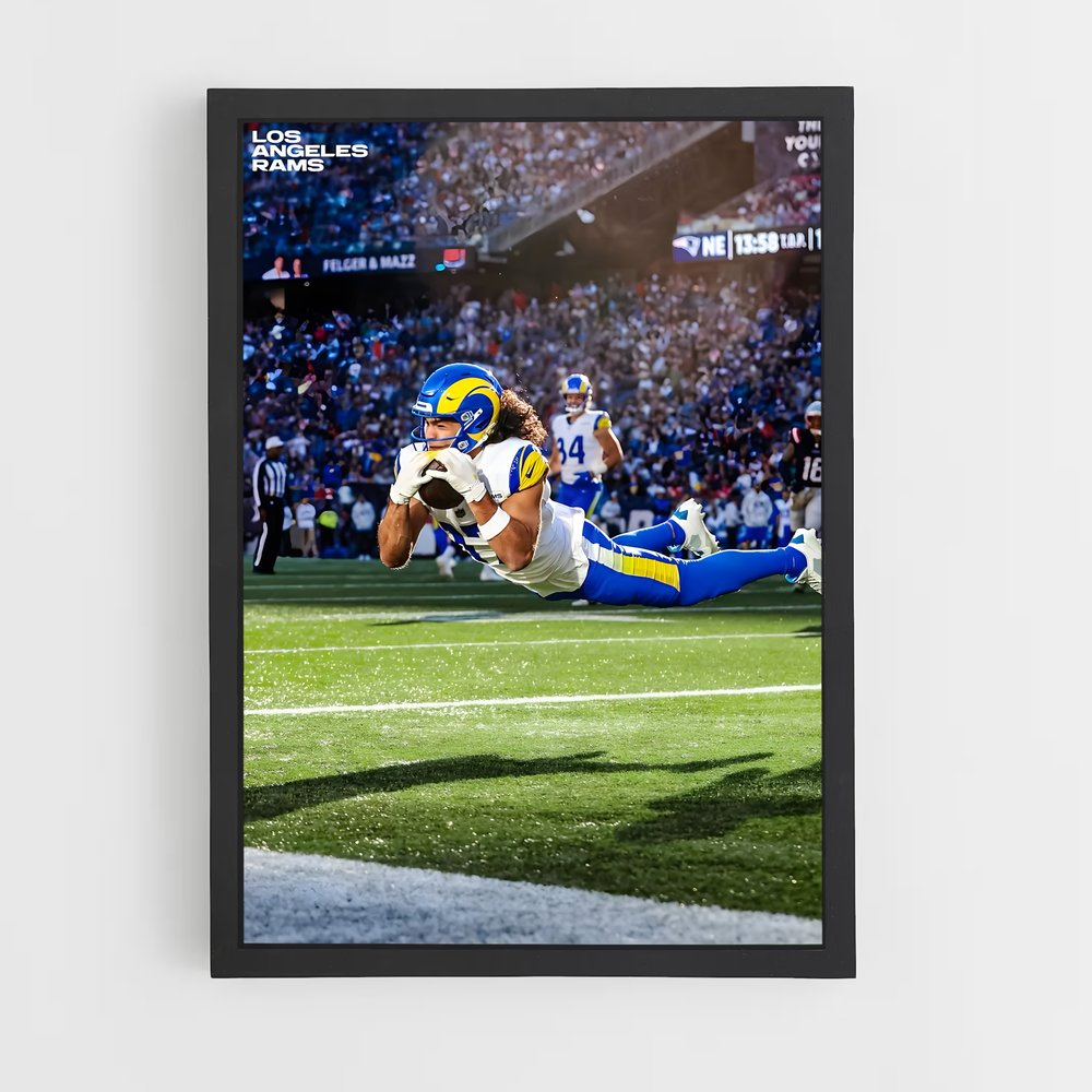 Poster Dive of Victory – affiche Football US (vue 2)