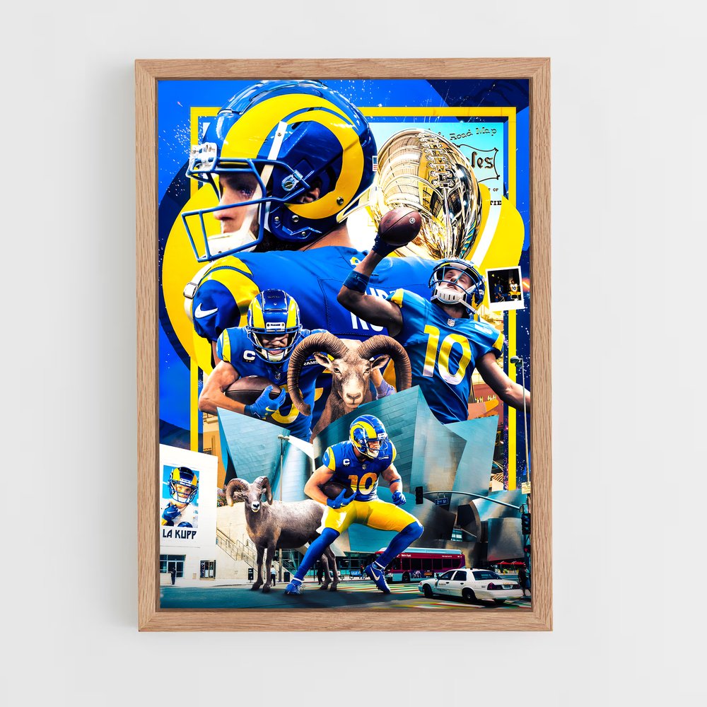 Poster Rams Victory – affiche Football US (vue 4)