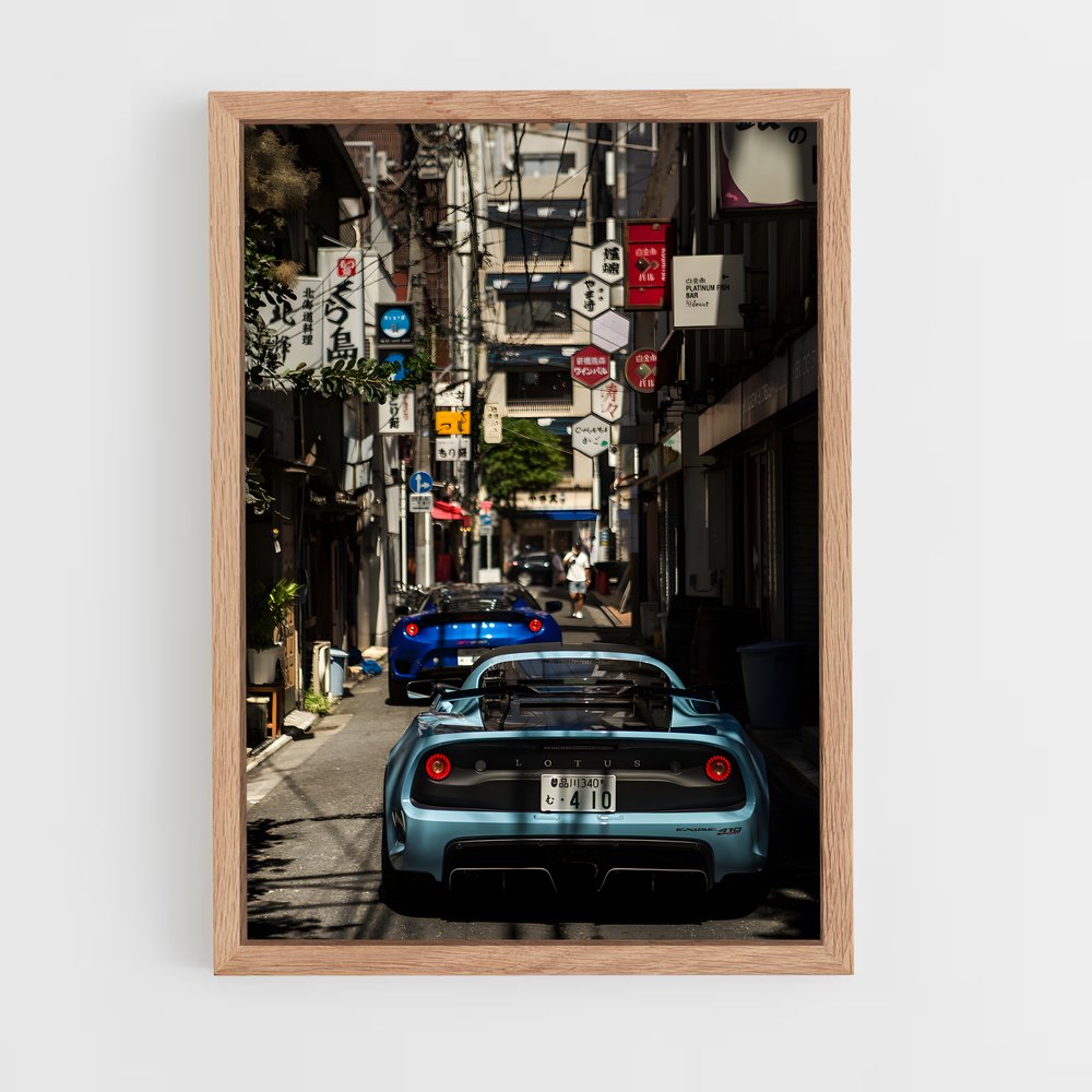 Poster Urban Speed – affiche Lotus (vue 4)