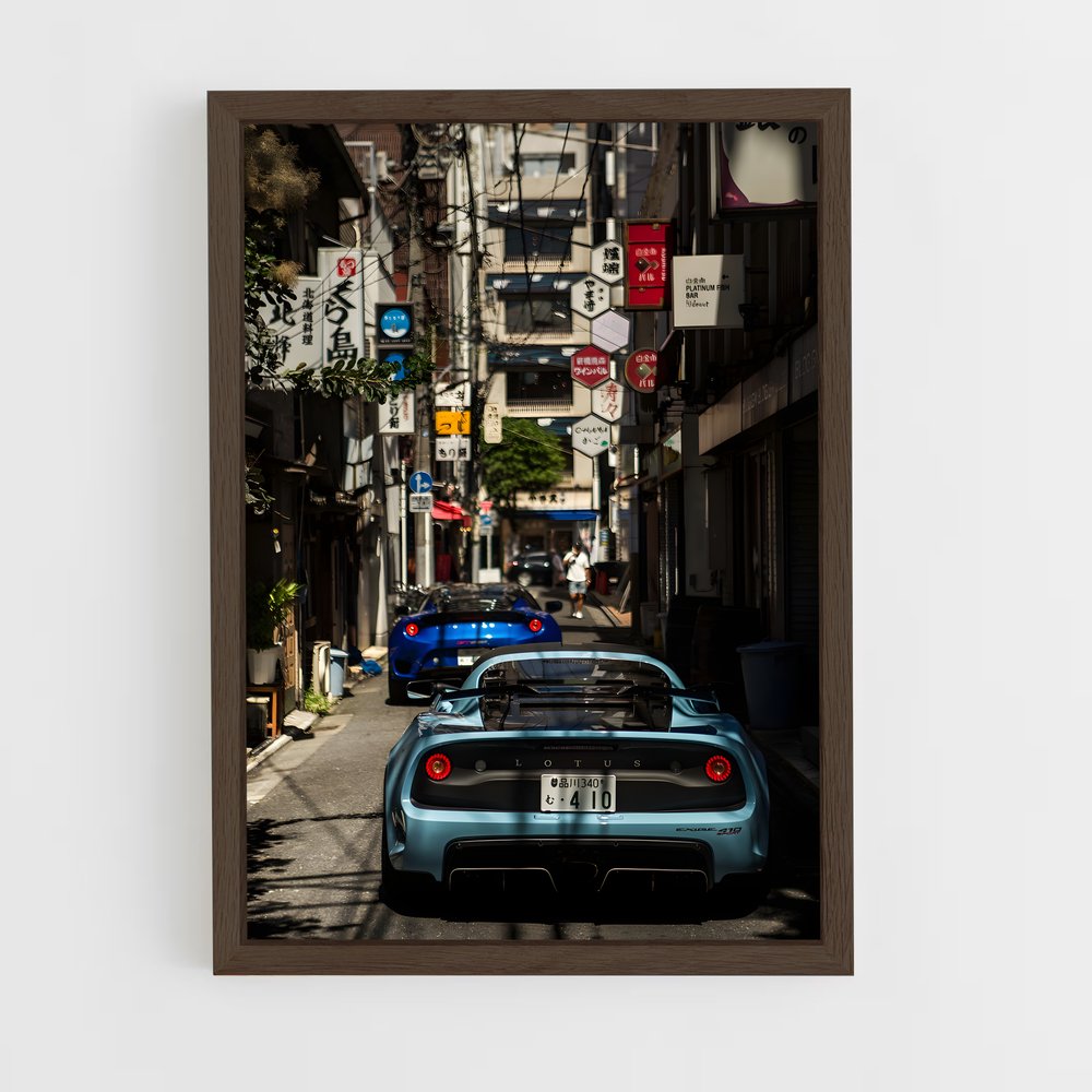 Poster Urban Speed – affiche Lotus (vue 5)