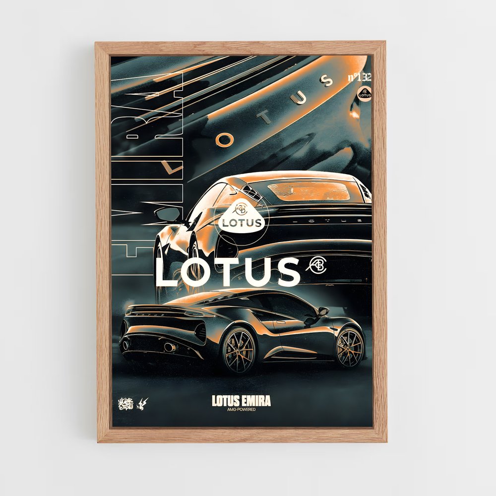 Poster Emira Drive – affiche Lotus (vue 4)