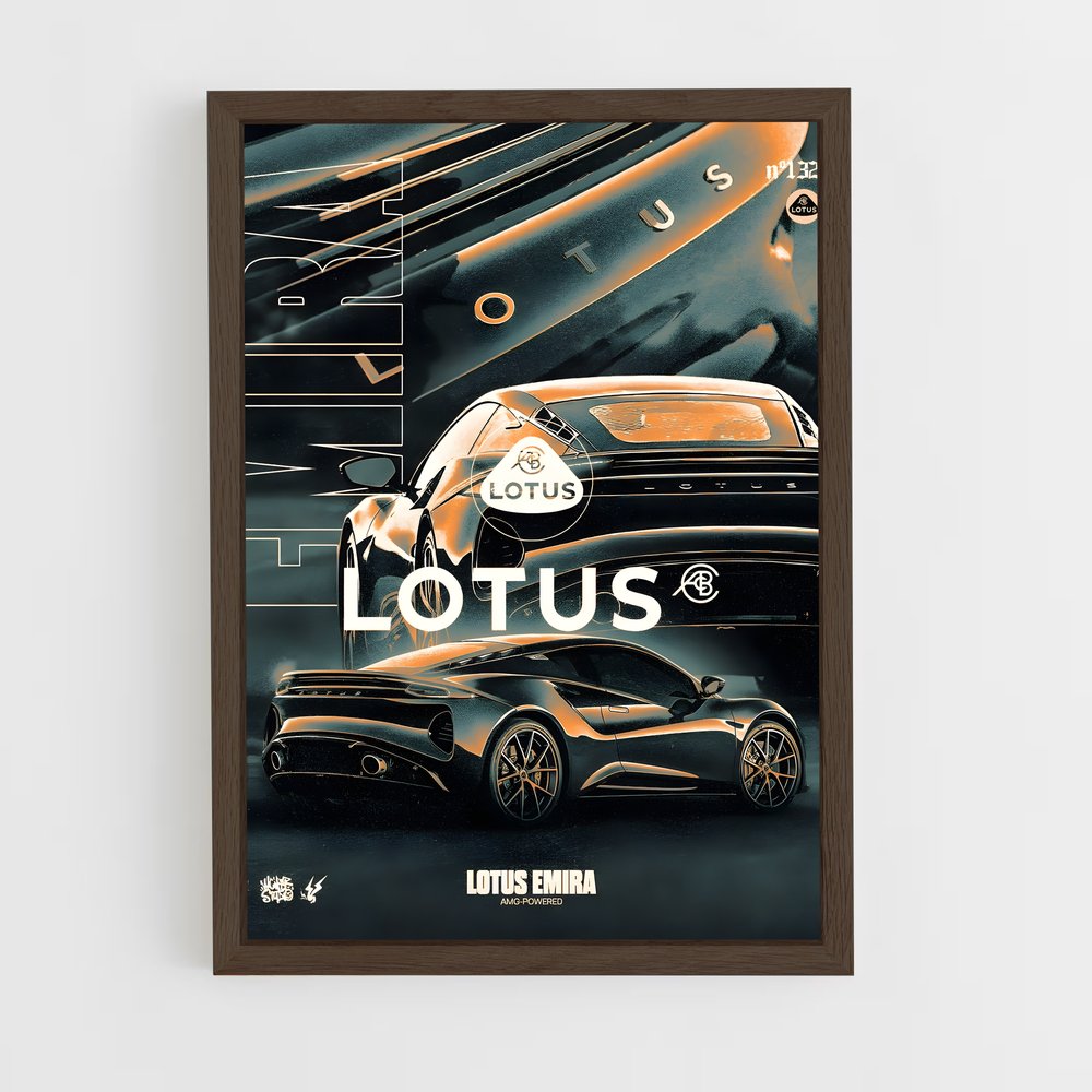 Poster Emira Drive – affiche Lotus (vue 5)