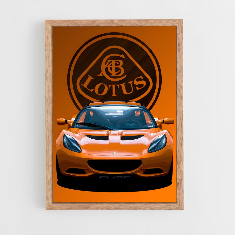 Poster Élan Lotus (vue 4)