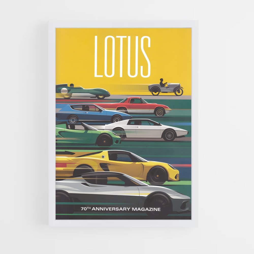 Poster Évolution Lotus (vue 3)