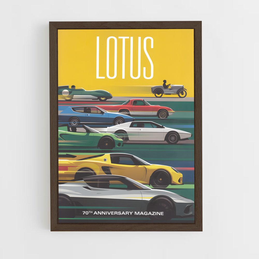 Poster Évolution Lotus (vue 5)