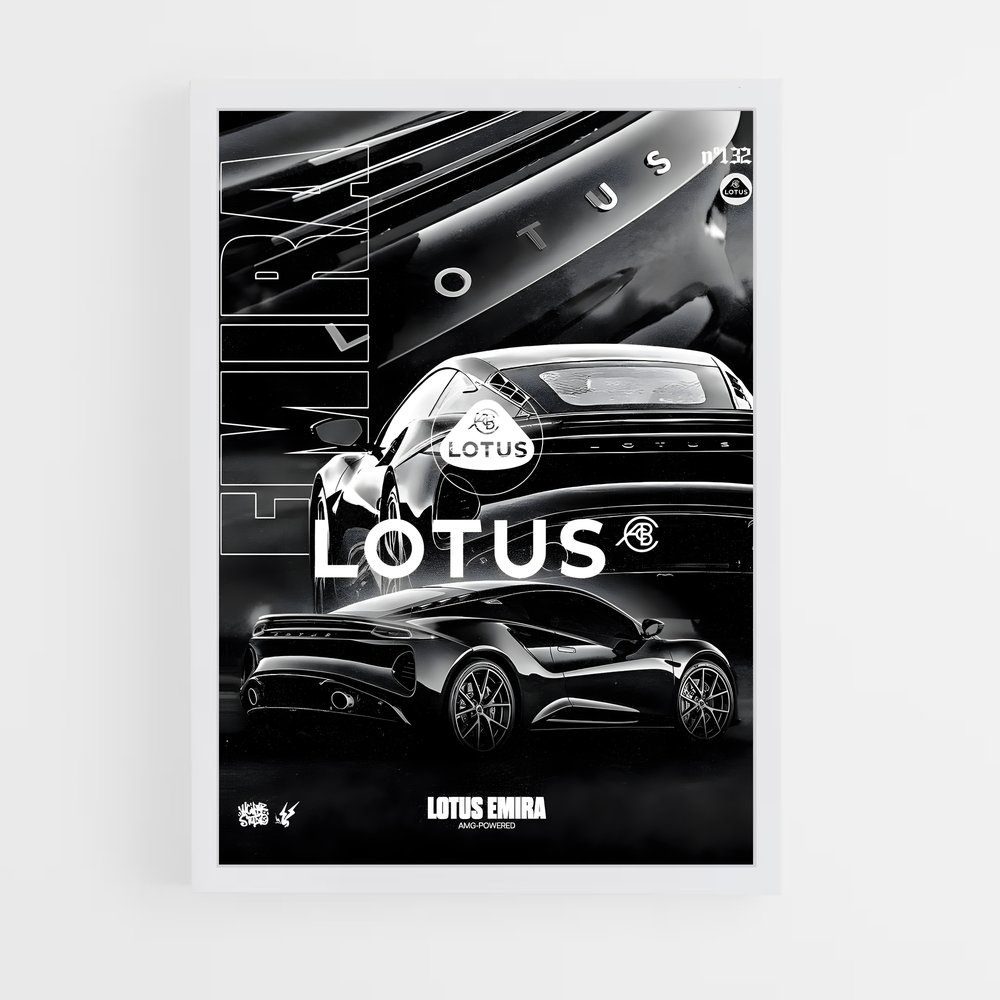 Poster Lotus Emira (vue 3)