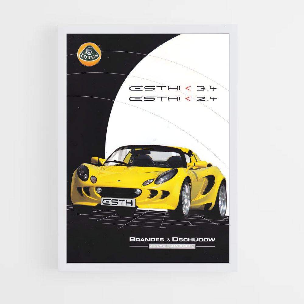 Poster Lotus Éclatant (vue 3)