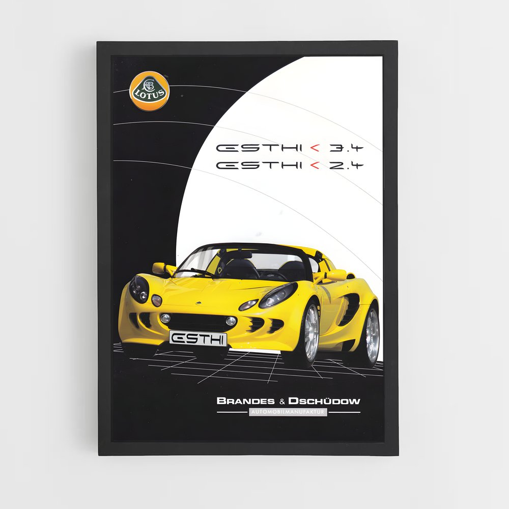 Poster Lotus Éclatant (vue 2)