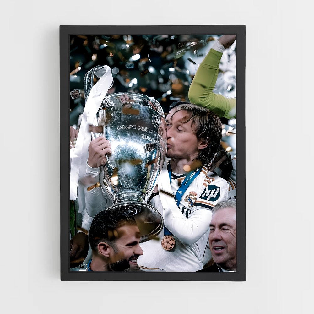 Poster Gloire au Champion – affiche Football (vue 2)