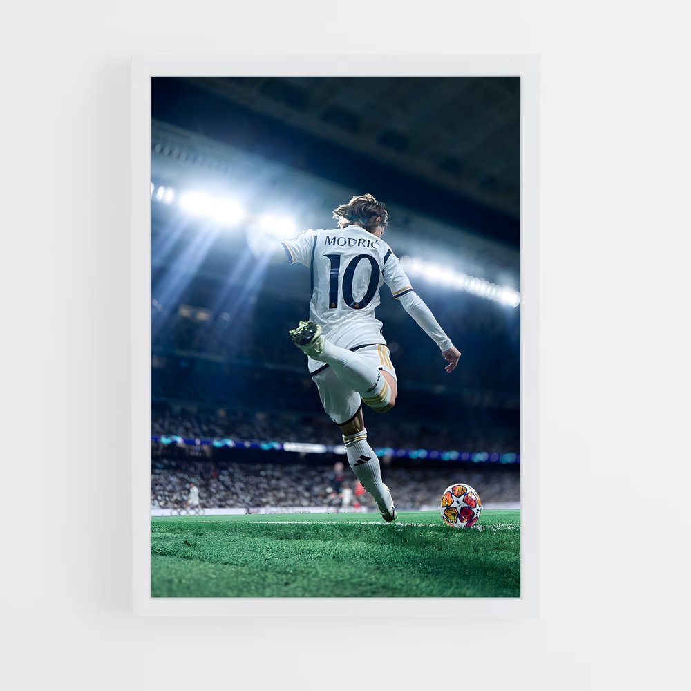 Poster Étoile du Terrain – affiche Football (vue 3)