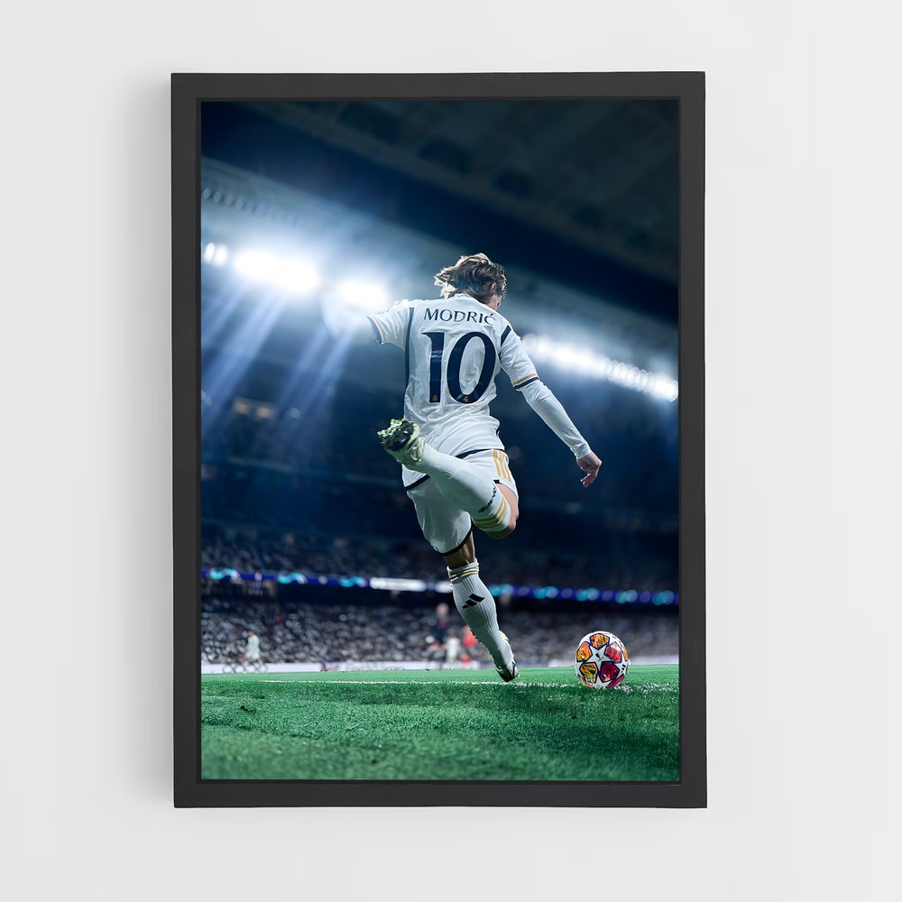 Poster Étoile du Terrain – affiche Football (vue 2)