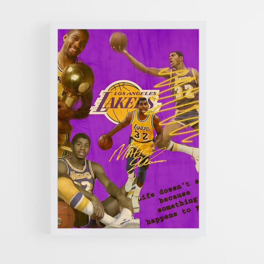 Poster Champion Magique – affiche Basketball (vue 3)