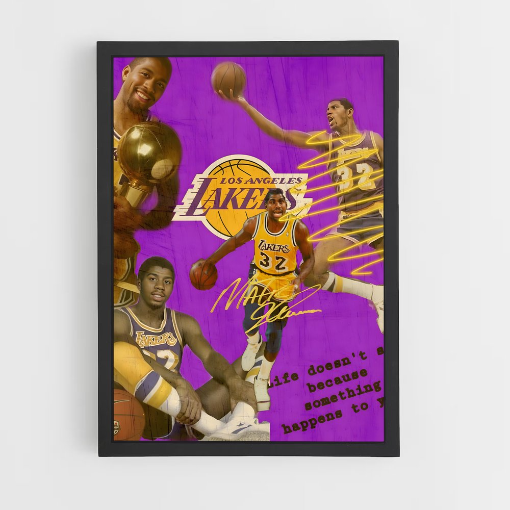 Poster Champion Magique – affiche Basketball (vue 2)