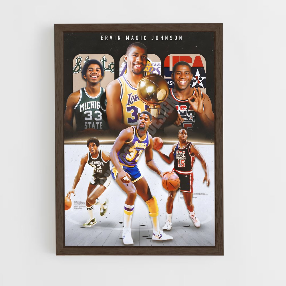 Poster Magic Basketball Legend (vue 5)