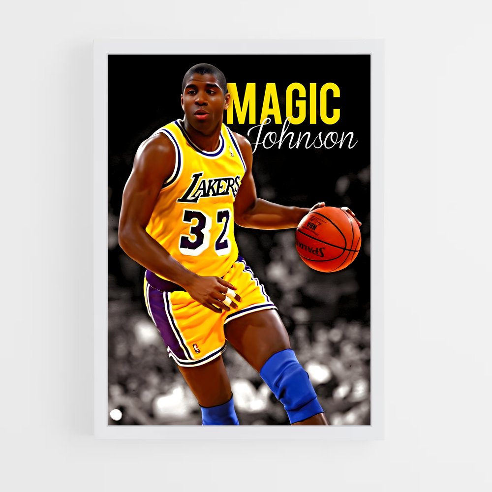 Poster Basket Enchanté – affiche Basketball (vue 3)
