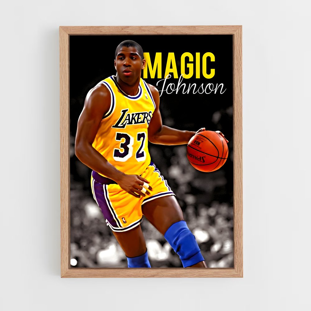 Poster Basket Enchanté – affiche Basketball (vue 4)