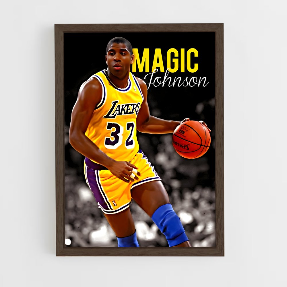 Poster Basket Enchanté – affiche Basketball (vue 5)