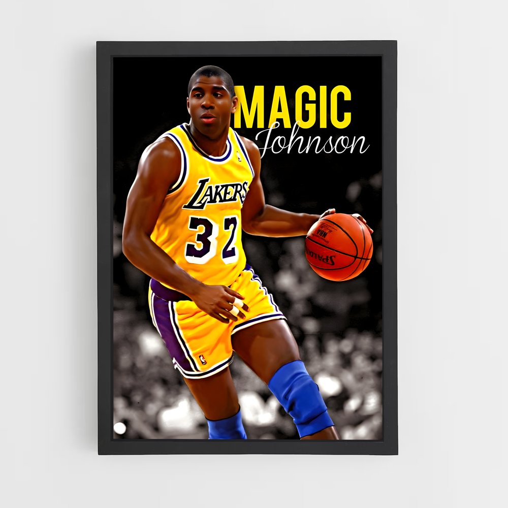 Poster Basket Enchanté – affiche Basketball (vue 2)
