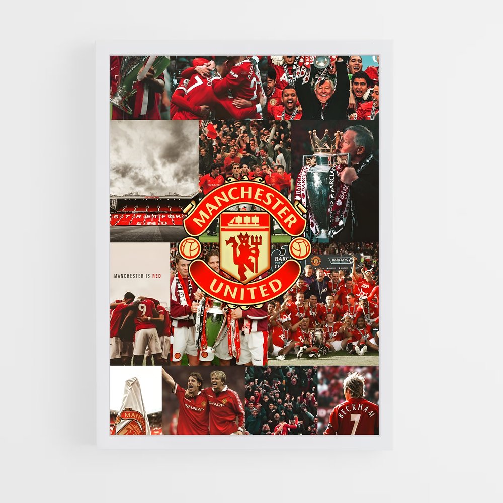 Poster Manchester United Photo – affiche Football (vue 3)