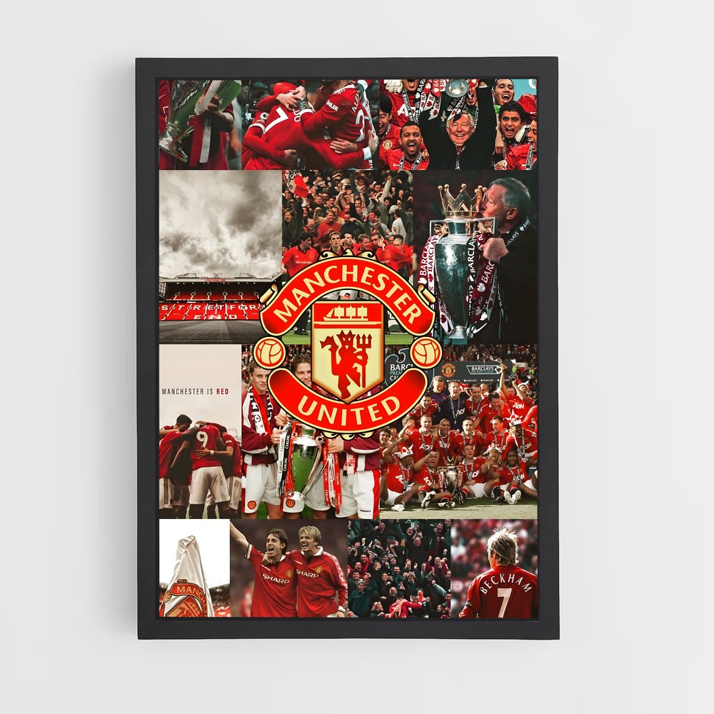 Poster Manchester United Photo – affiche Football (vue 2)