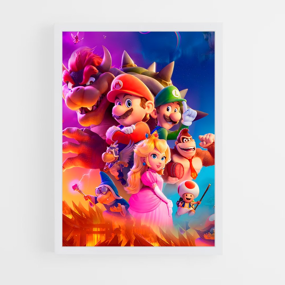 Affiche Mario (vue 3)