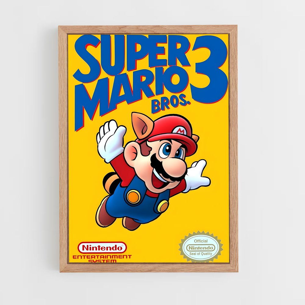 Poster Super Mario Bros 3 (vue 4)
